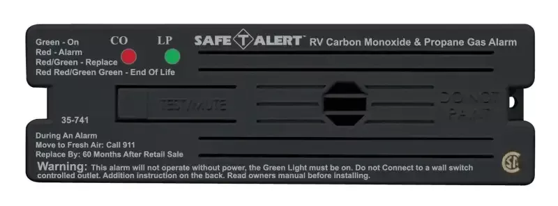 35-741-BL MTI Industry Carbon Monoxide/ Propane Leak Detector Detects