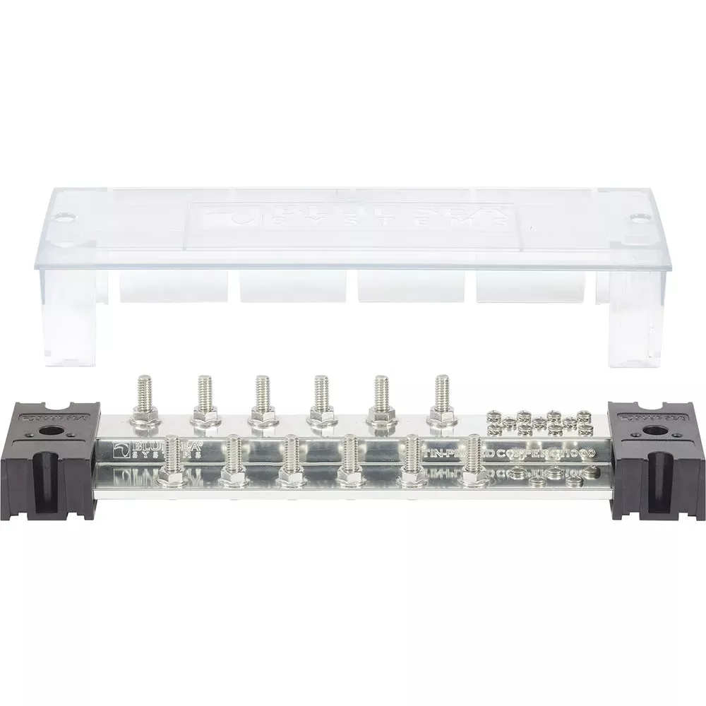 Blue Sea PowerBar 1000 – 12 5/16 ” Terminal Studs w/Cover 1993