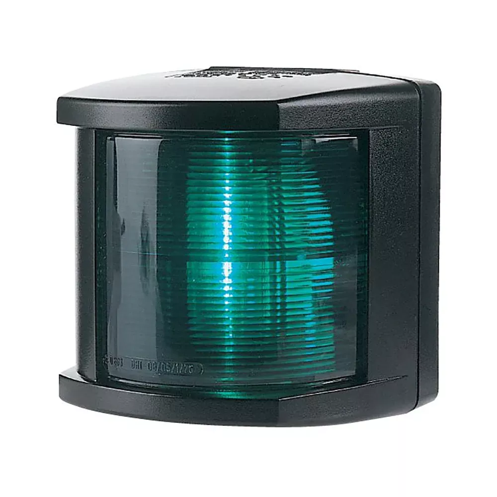 Hella Marine Starboard Navigation Light – Incandescent – 2nm – Black Housing – 12V 002984345