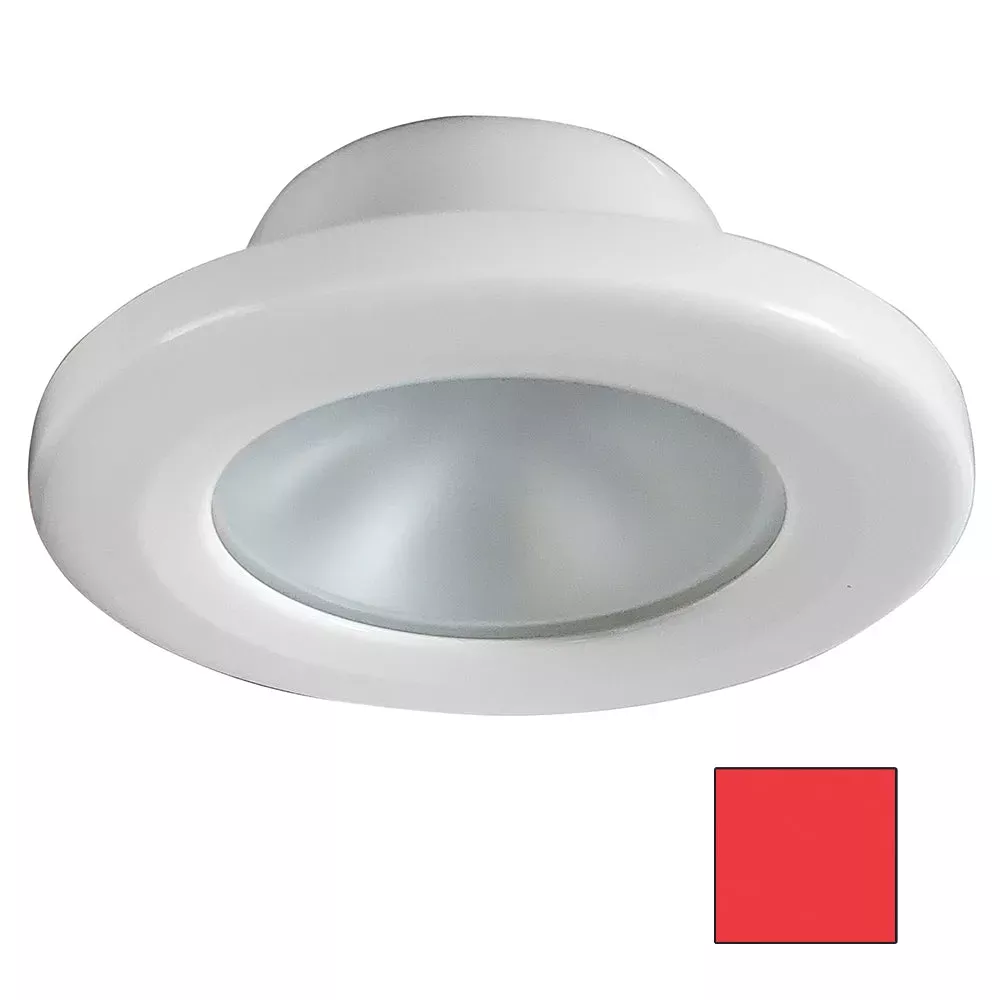 i2Systems Apeiron A3100Z Screw Mount Light – Red – White Finish A3100Z-31H