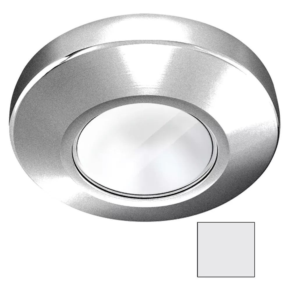 i2Systems Profile P1101 2.5W Surface Mount Light – Cool White – Brushed Nickel Finish P11001Z-41AAH