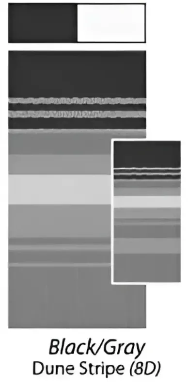 JU158D00 Carefree RV Awning Fabric For 15 Foot Length Patio Awnings