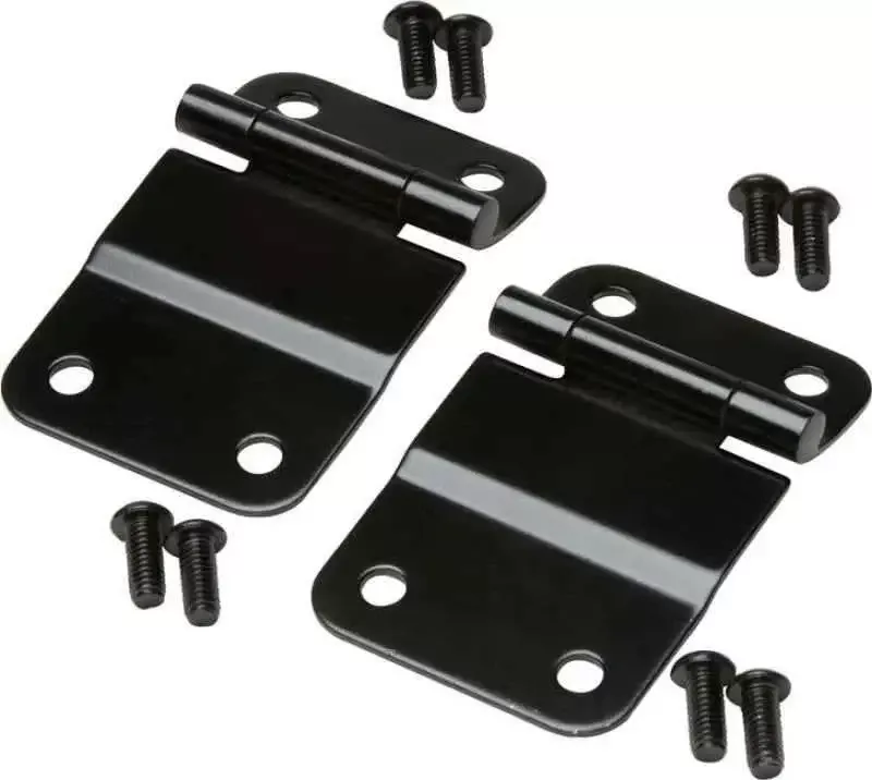 Kentrol 76-86 Jeep CJ7 Tailgate Hinge Pair – Powdercoat Black
