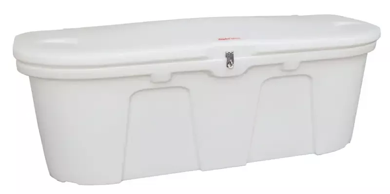 Taylor Made 123750 S’N’G 5.5 Ft. Poly Dock Box- White