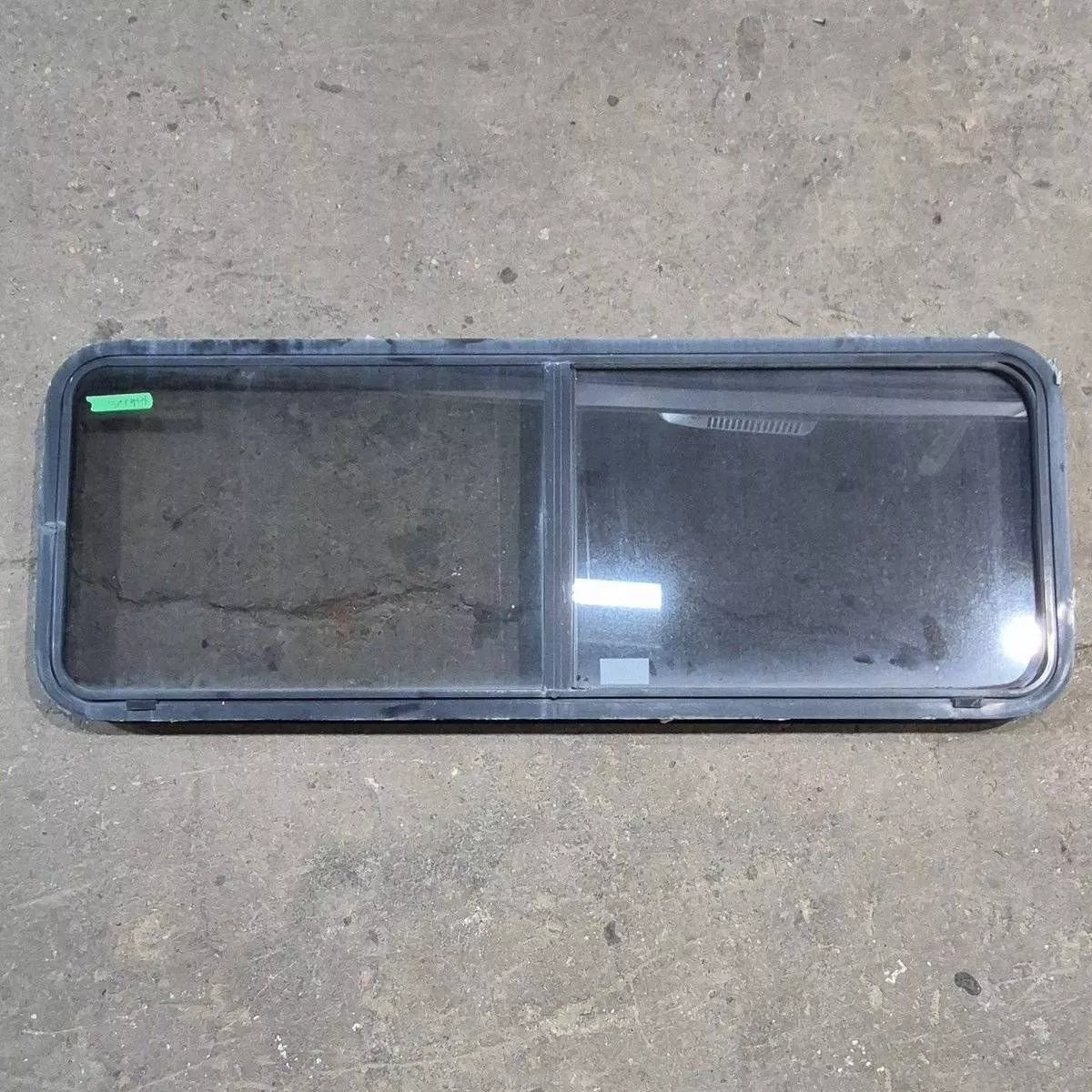 Used Black Radius Emergency Opening Window - 60 X 21.75 X 1.875