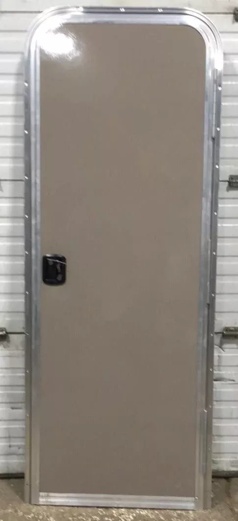 Used Rv Radius Entry Door 25 3/4 x 71 1/2 2016 Forrest River V000290171