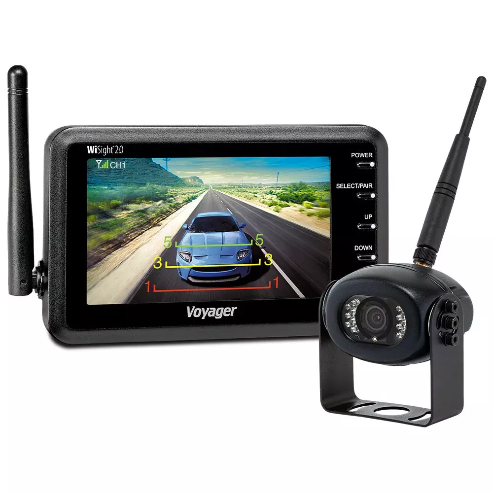Voyager WVSXS43 WiSight 2.0 – 4.3 ” Monitor w/Camera – Wireless